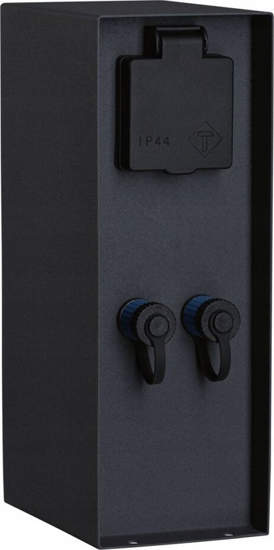 Приклучок за градина Paulmann Plug and Shine 94700, IP44, 230V 24V, антрацит