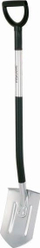 Lopatë kopshti Fiskars Sharp Spade Solid+ XL, teh i mprehtë, dorezë ergonomike