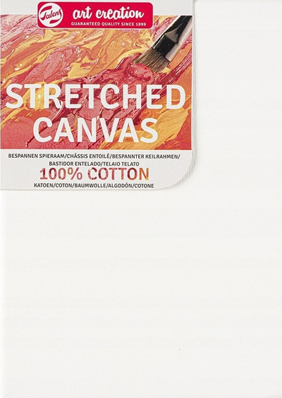 Telajo pikture Talens Art Creation Cotton Canvas 13x18cm, pambuk 260g m², e bardhë