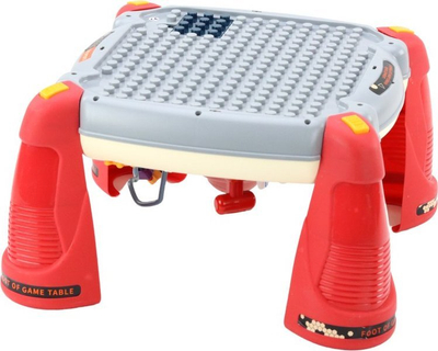 Tavolinë edukative Leantoys Interactive Table Piano, muzikore, interaktive, e kuqe