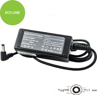 Adapter karikues laptopi Extra Digital për ASUS 36W, 12V 3A, i zi