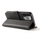Këllëf magnetik për telefon Tecno Spark 10, me kapak, me xhep portofoli, ngjyrë e zezë