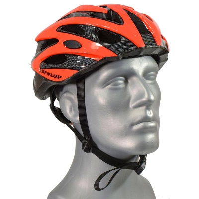 Kaskë biçiklete Dunlop MTB, e rregullueshme 55-58 cm, me vrima ajrimi, e kuqe