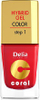 Llak thonjsh Delia Cosmetics Coral Hybrid Gel, nuanca 01, 11ml, i kuq