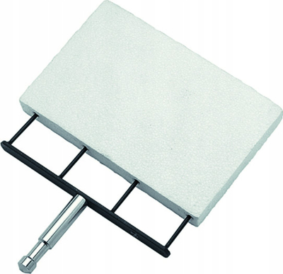 Mbajtës shkumë fotografik Avenger Foam Styrene Fork, pin 5/8", metalik i zi