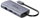 Hub USB C Unitek D1113CGY01, 6 në 1, HDMI 4K, gri space