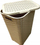 Kosh rrobash Banat Laundry Basket Underwear, 70L, plastikë ratan, bezhë