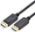 Kabllo DisplayPort TB 1.4, M/M, 1.8m, e zezë