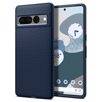 Mbështjellëse për Google Pixel 7 Pro Spigen Liquid Air, e kaltër