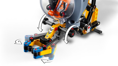 Set lodër LEGO Research Submarine 42201, nëndetëse kërkimore, shumëngjyrëshe