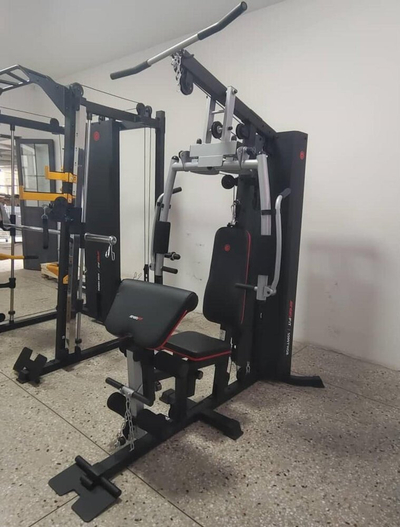 Multifunksional fitnesi Thor Enero Fit Multi gym 5500, stacion i plotë trajnimi, për përdorim në shtëpi, gri