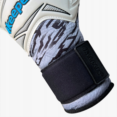 Doreza portieri 4keepers Force V.2.25 RF 2G M S961193, shkumë e veçantë, Velcro, bardh e blu
