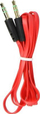 Kabllo audio OEM Jack 3.5mm në Jack 3.5mm, 1m, e kuqe