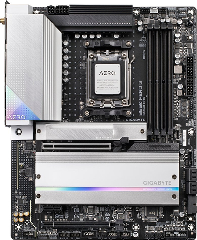 Pllakë amë Gigabyte B650 AERO G, PCIe 5.0, DDR5, e zezë