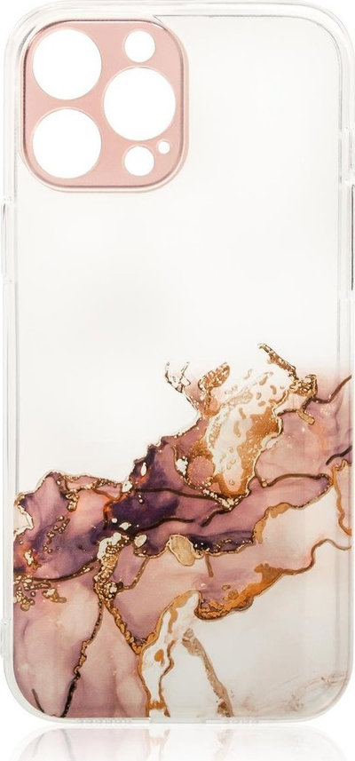 Futrollë telefoni Hurtel Marble Case për Xiaomi Redmi Note 11, xhel, mermer kafe