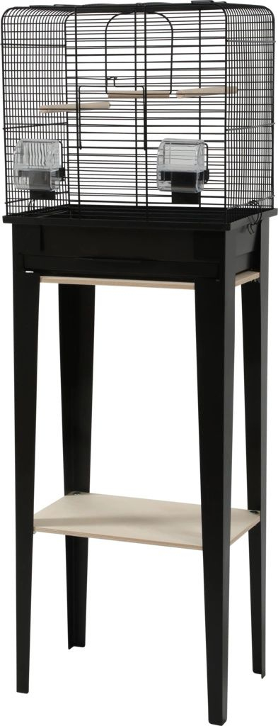 Kafaz zogjsh Zolux Chic Loft S me bazament, metal edhe dru, i zi