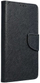 Këllëf libër OEM Fancy për iPhone 17 Pro, me xhepa, i zi