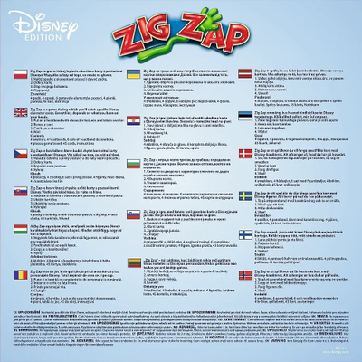 Loja me tabela Trefl Zig Zap Mickey Mouse and Friends, për 2–4 lojtarë, 5+ vjeç, shumëngjyrëshe