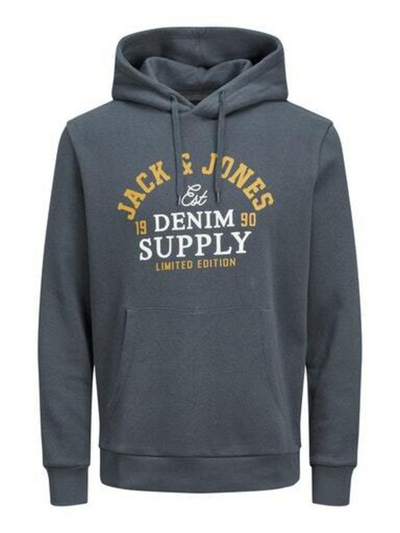 Duks JACK&JONES JJELOGO Regular Fit mJC1320, i kaltërt, XXL