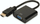 Адаптер АВ Digitus DA-70461, HDMI во VGA, 3.5 мм аудио, црн