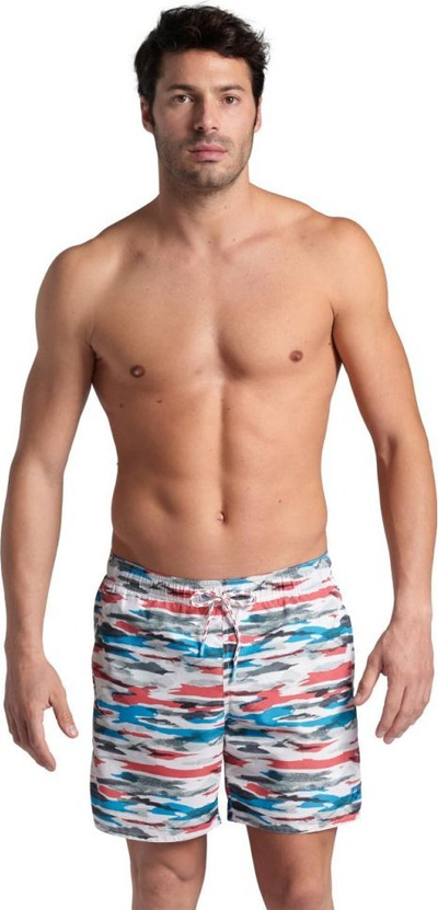 Shorce noti Arena Water Prints Beach Boxer për burra, masa M, me shumë ngjyra