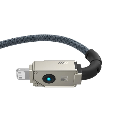 Kabllo karikimi Baseus Unbreakable USB C në Lightning, 20W, 2m, e bardhë