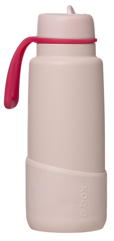 Mbrojtëse silikoni për shishe b.box Flip Top 1L, air cushion, deep space