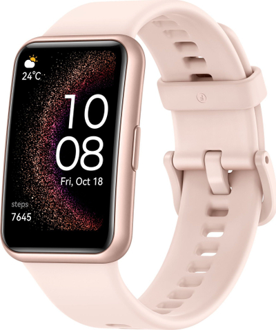 Orë smart Huawei Watch Fit Special Edition, 1.64" AMOLED, GPS, rozë