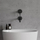 Rubinet lavamani i fshehtë Omnires Y, ECO WATER, bronz, i zi