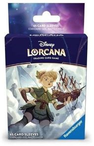 Mbulesa për letra loje Disney Lorcana Reign of Jafar Tinker Bell, dizajn Enchanted, set mbrojtës, shumëngjyrëshe