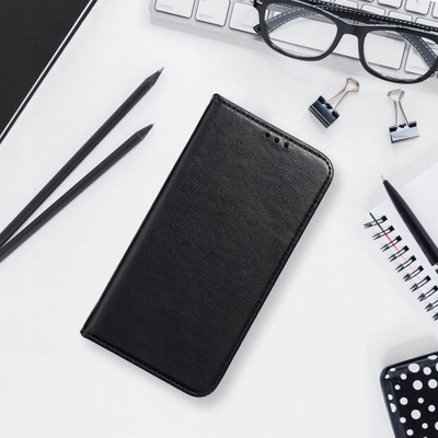 Футрола магнетна Смарт Магнето за Xiaomi 15 Pro, со капак-паричник, црна