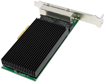 Kartë rrjeti Microconnect I226-T4, PCIe x4, 4 porta, e zezë