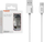 Kabllo Somostel USB USB-C 1.2 m, e bardhë