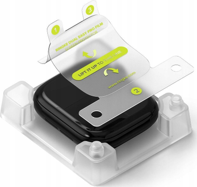Foli mbrojtëse Ringke Dual Easy Pro, për Apple Watch Series 10 46mm, transparente