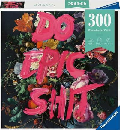 Puzzle Ravensburger Momenty Do Epic Shit, 300 copa, me lule, shumëngjyrësh