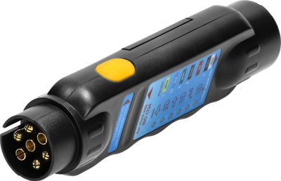 Tester prize rimorkio Orno OR AE 13231, 13/7 pinë, 12/24V, i zi