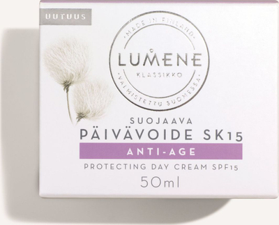 Krem ditor Lumene Klassikko, SPF15, anti age, 50ml