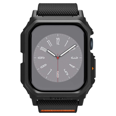 Rrip ore inteligjente Spigen Lite Fit Pro, për Apple Watch 10 42mm, mat, i zi