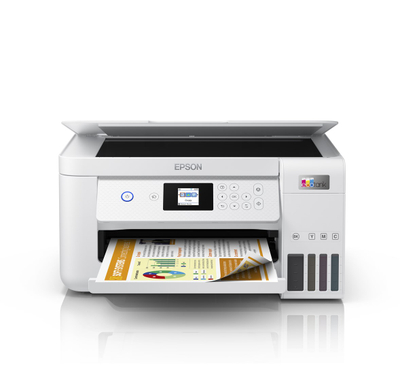 Printer multifunksional Epson EcoTank ET-2856, Inkjet A4, Wi-Fi, i bardhë