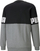 Bluzë sportive Puma Power Colorblock Crew Sweatshirt, model 589430 01, madhësia S, gri e zezë
