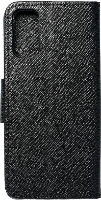 Kabullë telefoni Fancy Book Samsung S20 S11e, me portofol, e zezë