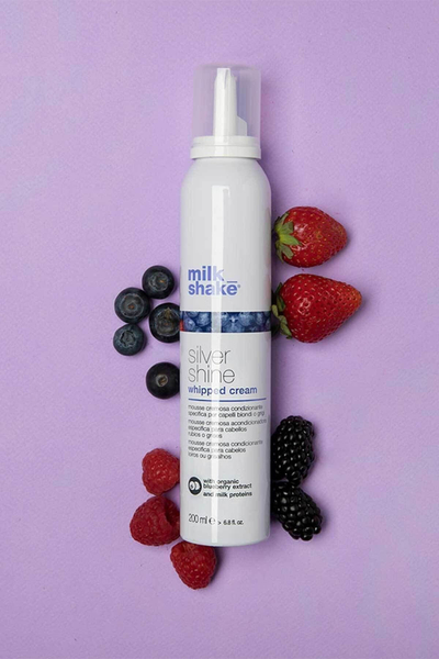 Balsam shkumë për flokë Milk_shake Silver Shine, 200 ml