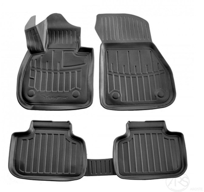 Tapa gome 3D Stingray për BMW X1 F48 2015-2022, set 5 copë, ngjyrë e zezë