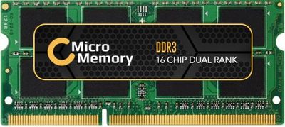 RAM për laptop CoreParts X830D-MM, 4GB DDR3, 1333MHz