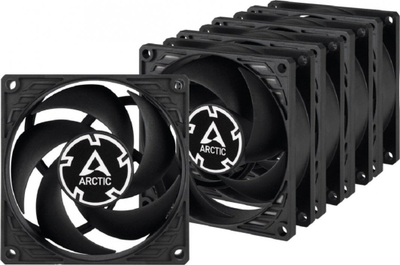 Set ftohësish Arctic P8 Silent, 5 copë, të zinj