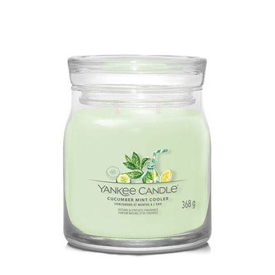 Qiri aromatik Yankee Candle Cucumber Mint, 368 g