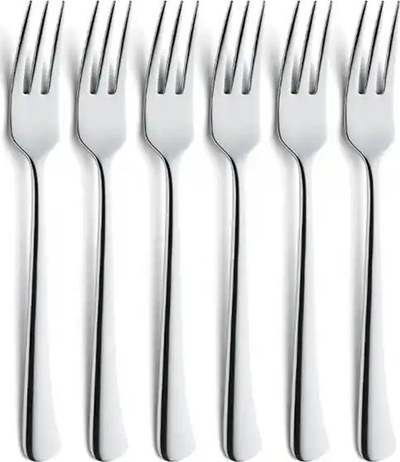 Set pirunë steak Amefa Steak Cutlery 7038, 6 copë, çelik inox, ngjyrë argjendi