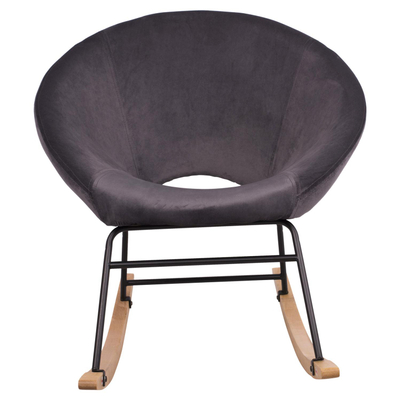 Karrige lëkundëse Paulina 76×86×76 cm (HM8399.01), gri