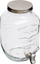 Dispenser pije pa markë, kavanoz me rubinet 4L, transparent