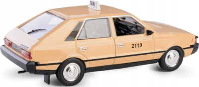 Maket makine Daffi FSO Polonez Taxi, 1:43, metalik, bezhë
